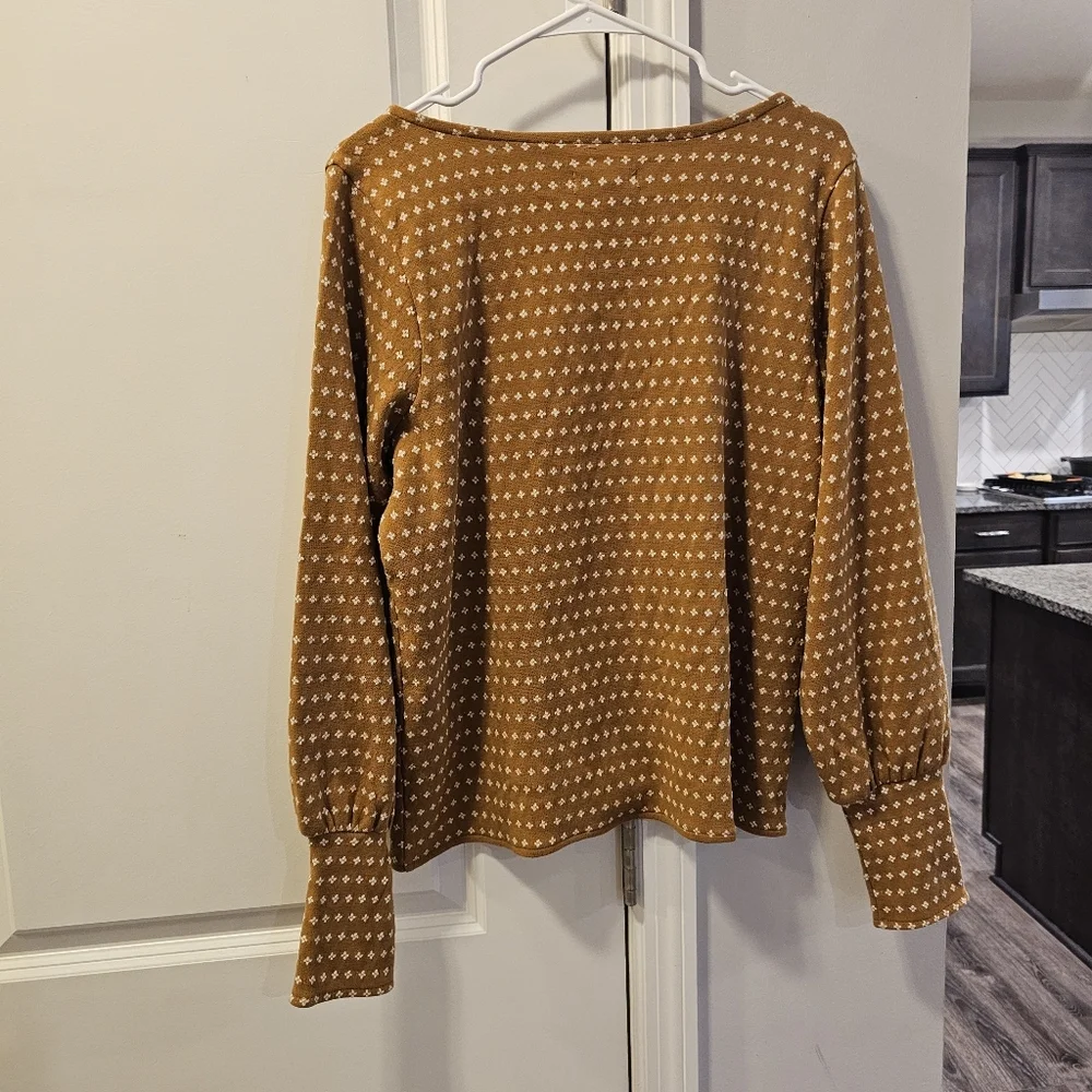 Madewell Floral Jacquard Square-Neck Top - Picture 5 of 7